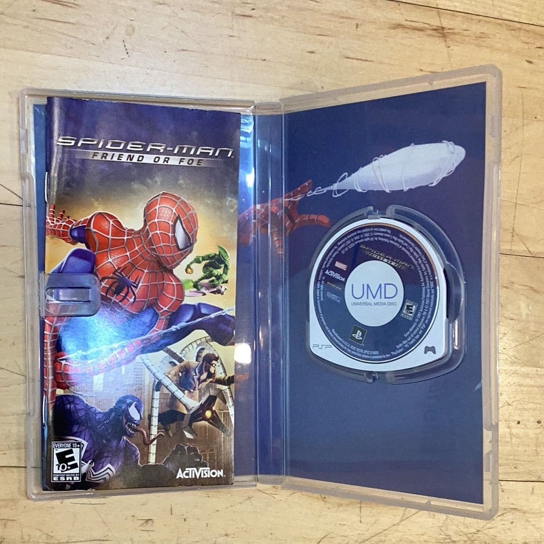 Spiderman Friend or Foe - PSP - Used