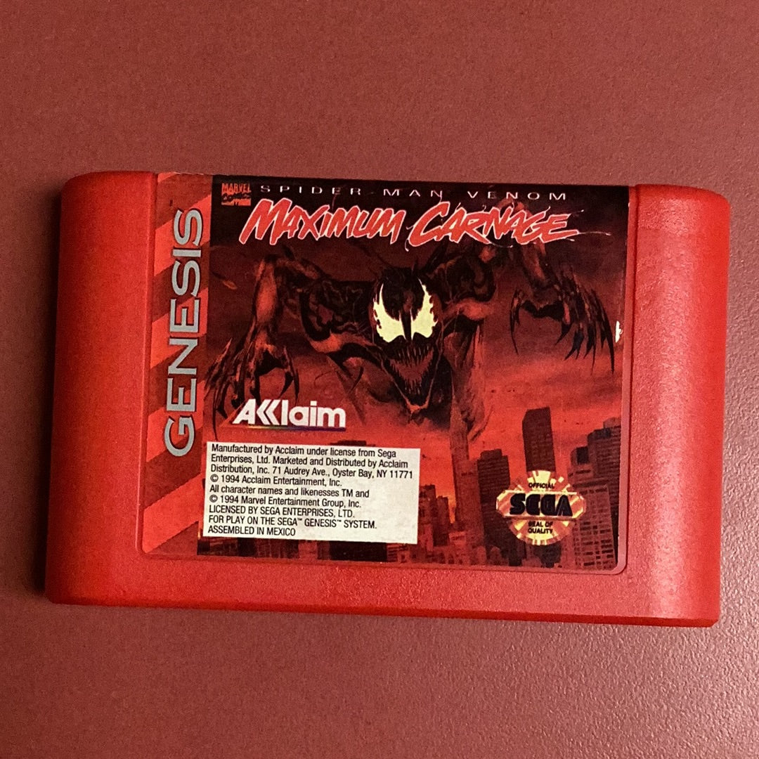 Maximum Carnage - Genesis - Used