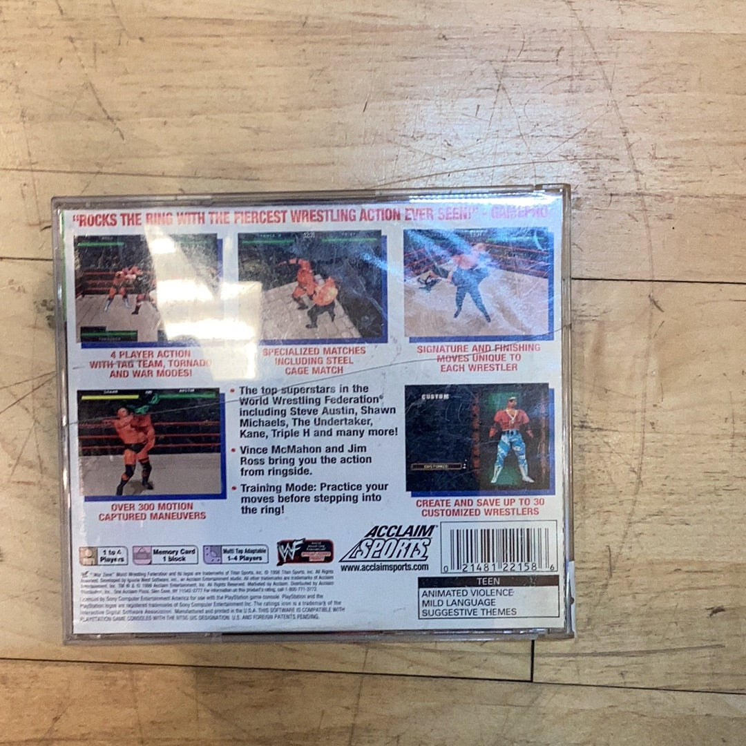 WF War Zone - PS1 - Used