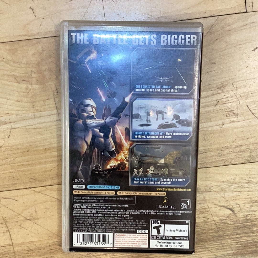 Star Wars Battlefront Elite Squadron -PSP- Used