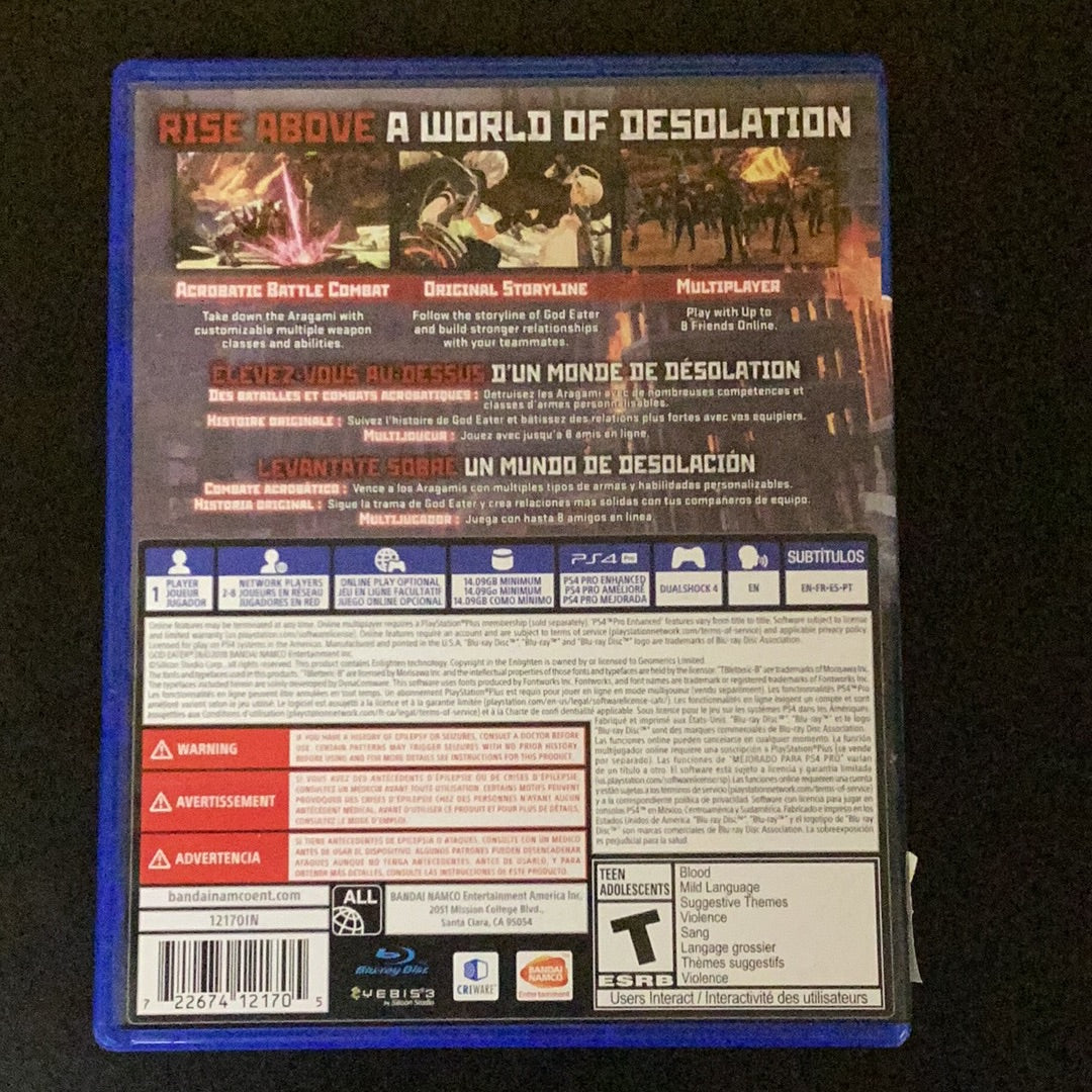 God Eater 3 - PS4 - Used