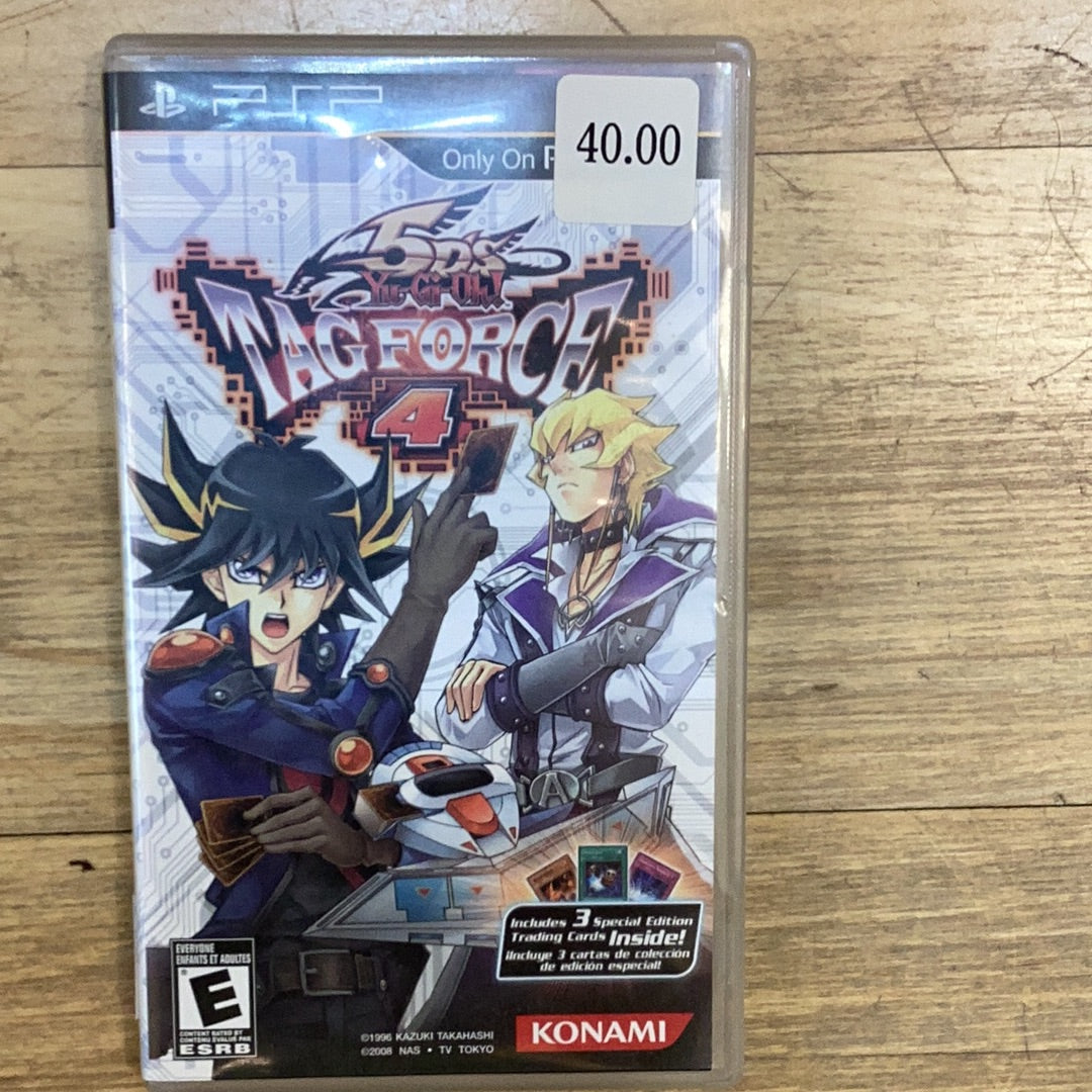 Yugioh 5Ds Tag Force 4 - PSP - Used