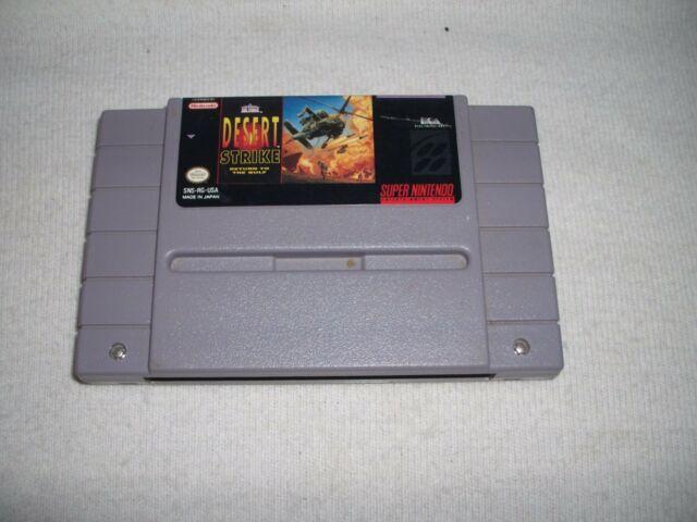 Desert Strike Return to the Gulf - SNES - Used