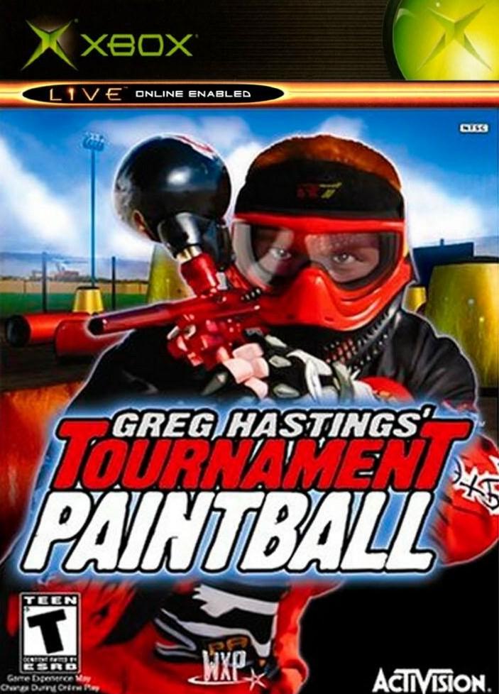 Greg Hastings Tournament Paintball - Xbox - Used
