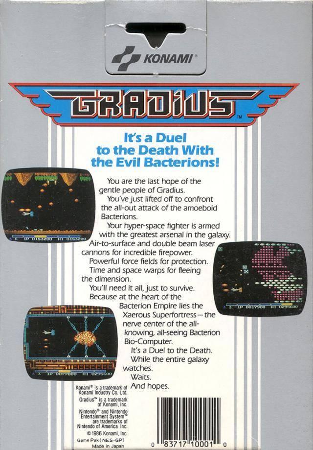 Gradius - NES - Used