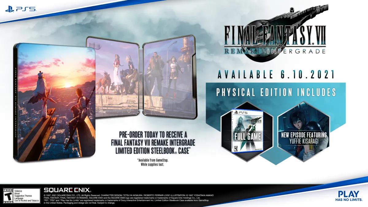 Final Fantasy VII Remake: Intergrade - PS5 Game - Used