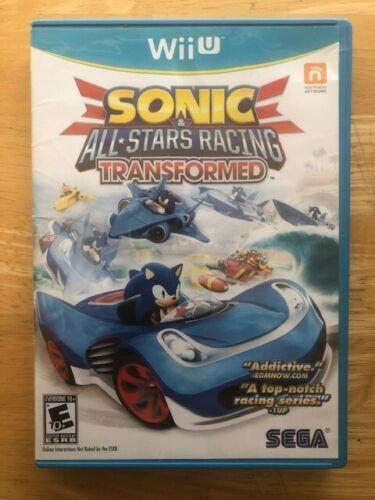 Sonic & All-Stars Racing Transformed - Wii U - Used