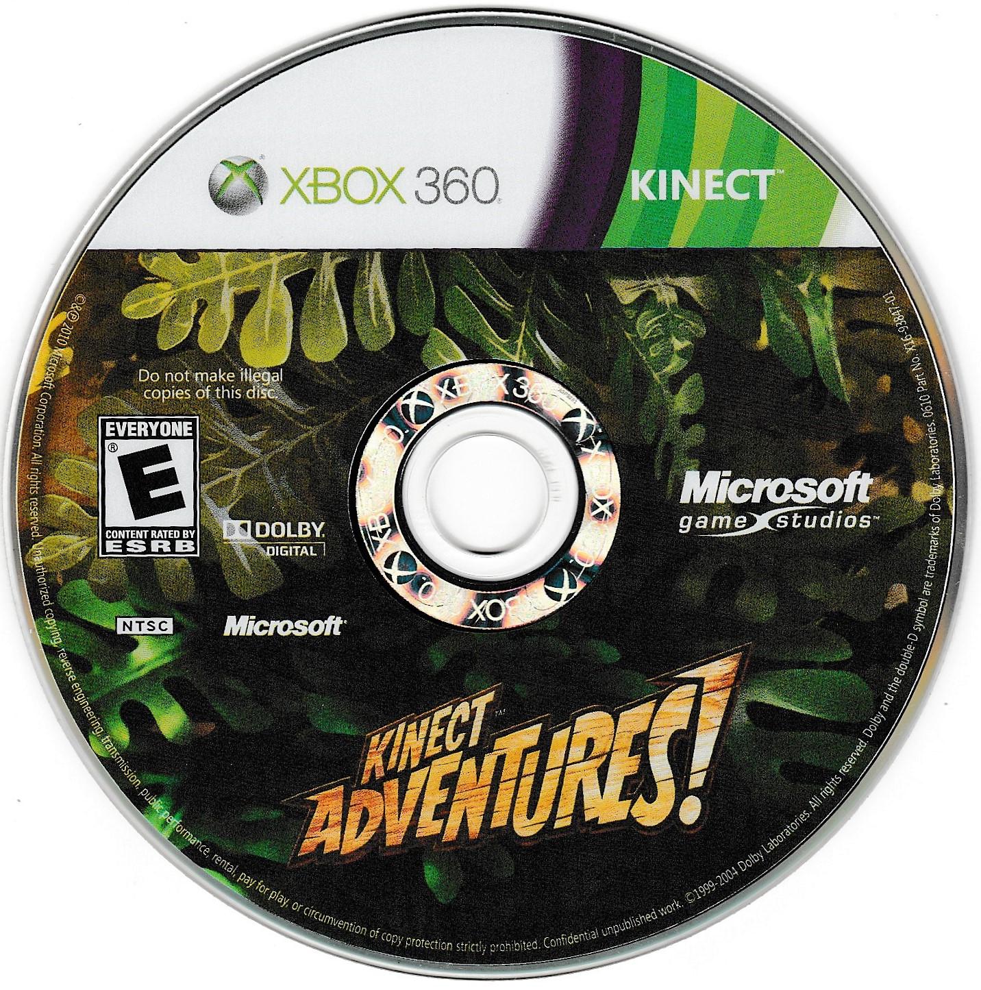 Kinect Adventures - Xb360 - Used