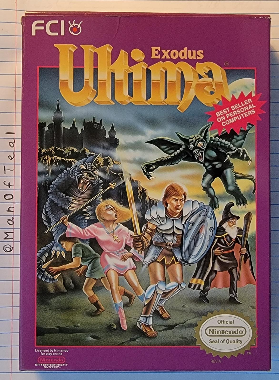 Ultima Exodus - NES - Used