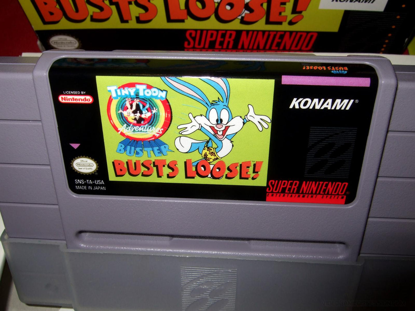 Tiny Toon Adventures Buster Busts Loose - SNES - Used