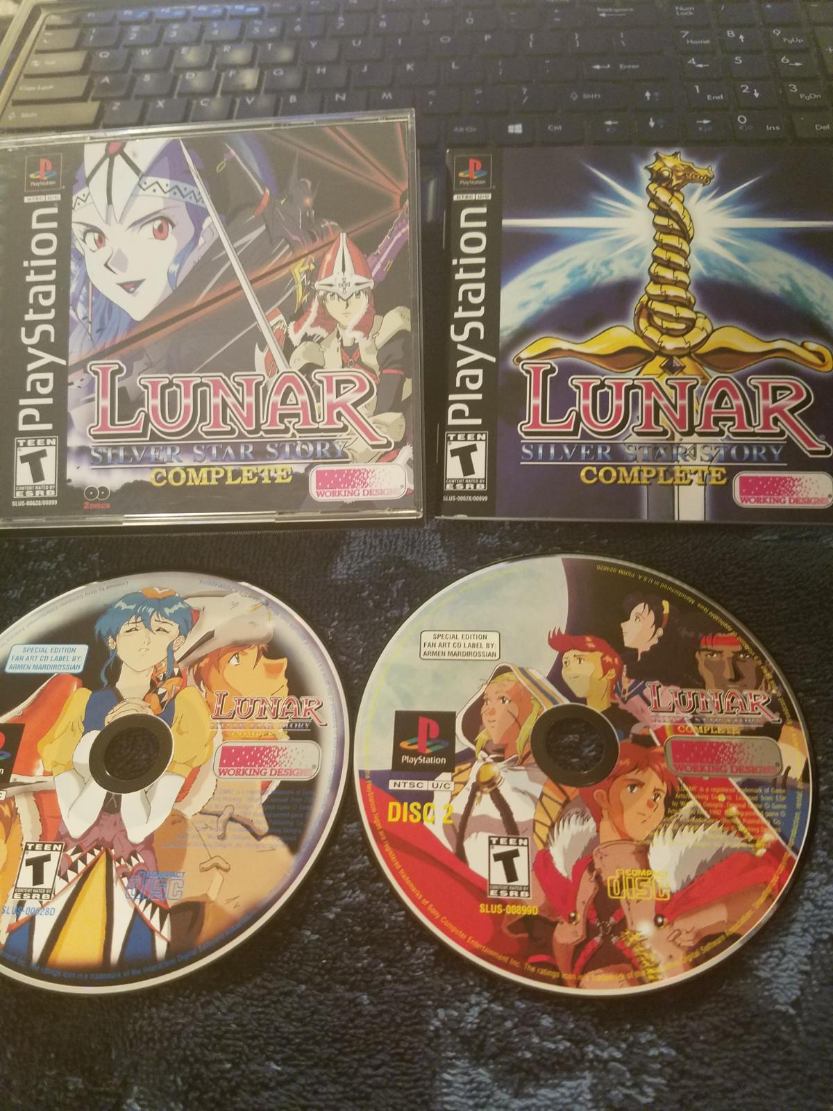 Lunar Silver Star Story Complete - PS1 Game - Used