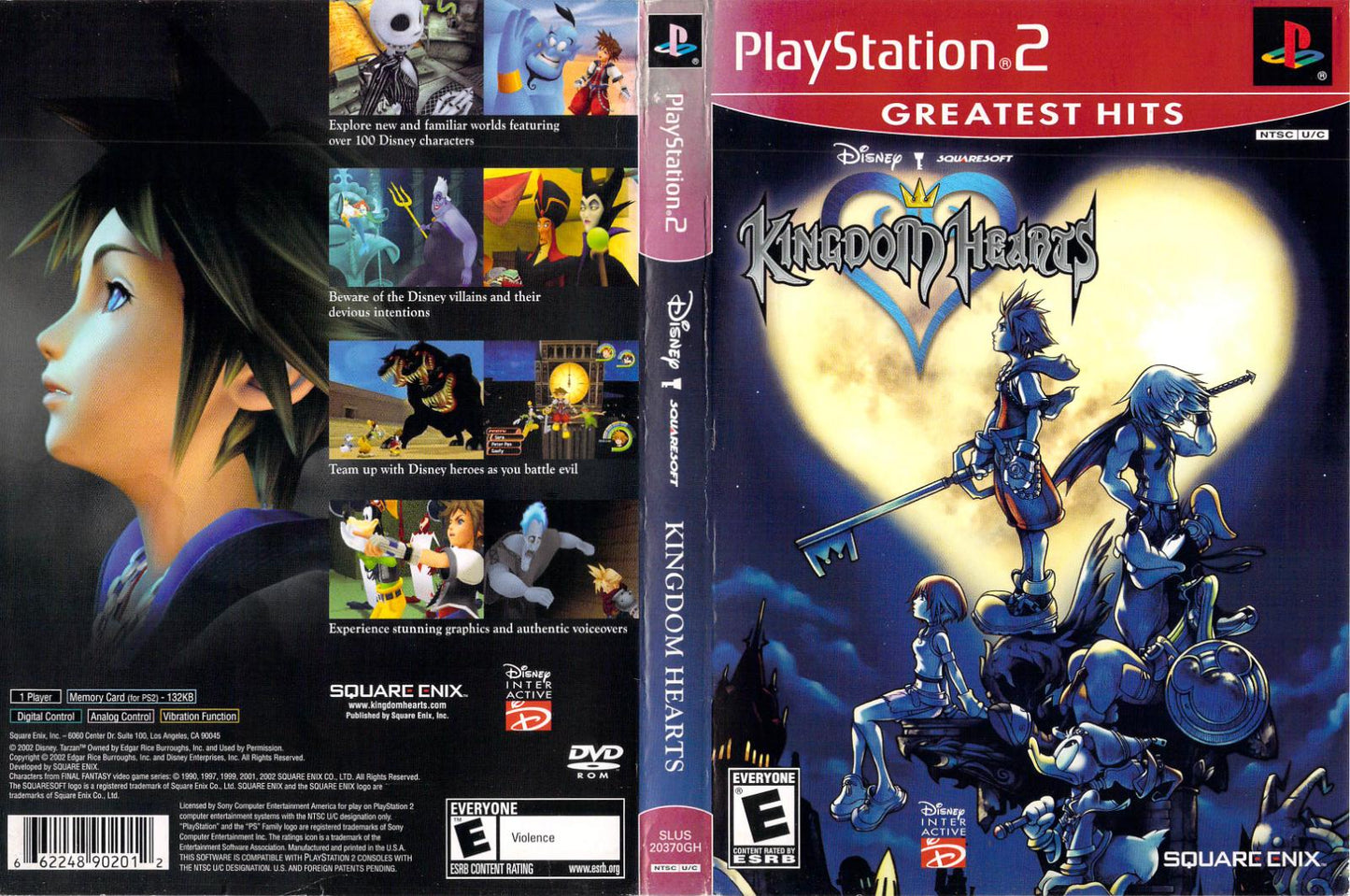Kingdom Hearts - PS2 Game - Used