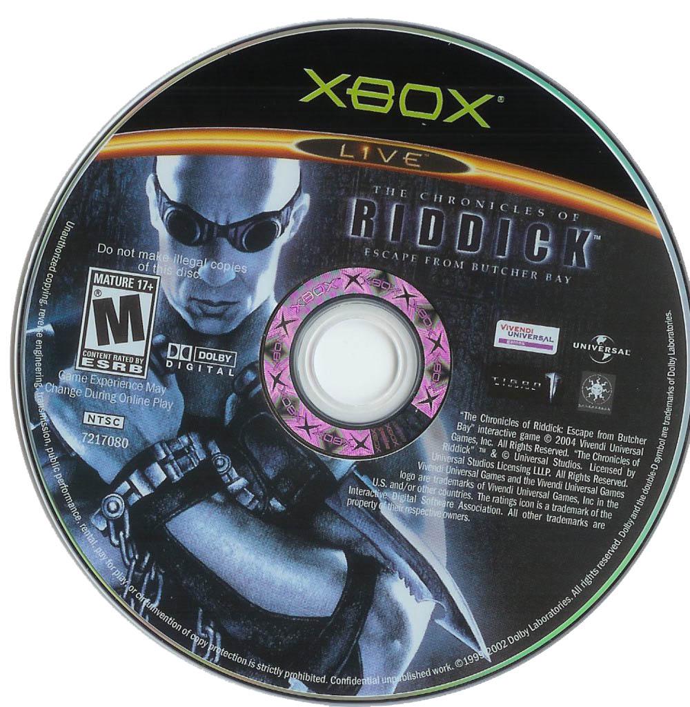 Chronicles of Riddick: Escape from Butcher Bay - Xbox - Used