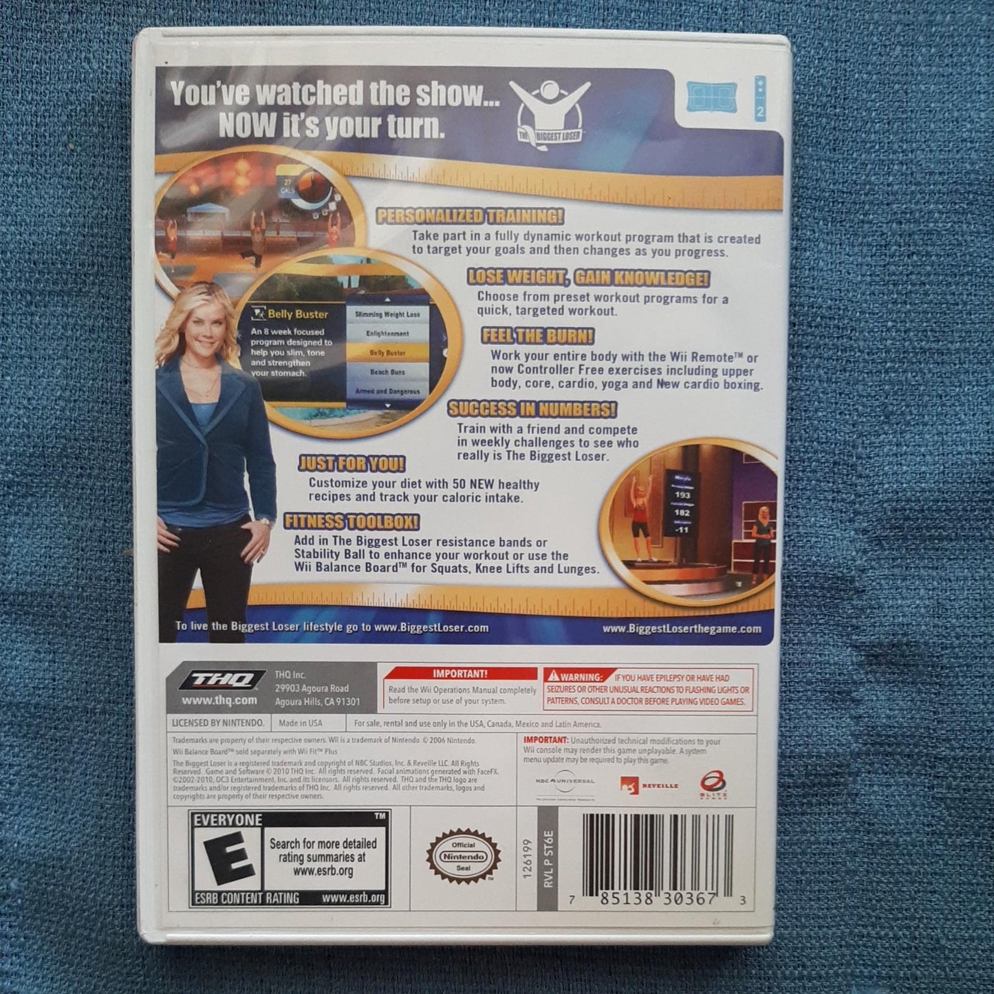 Biggest Loser Challenge - Wii - Used