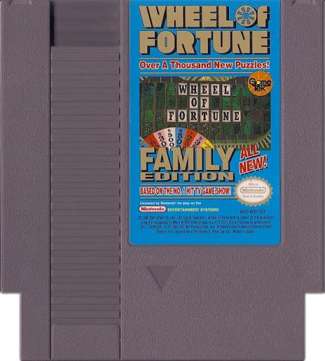 Wheel of Fortune Family Edition - NES - Used