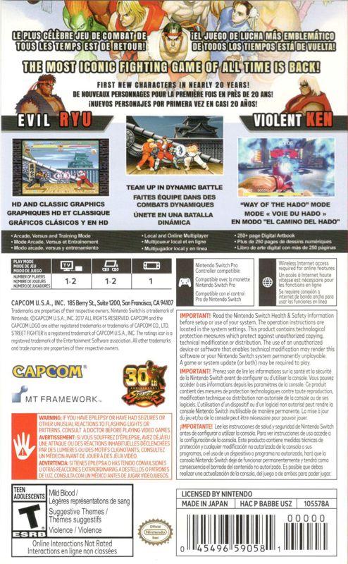 Ultra Street Fighter II: The Final Challengers - Switch - Used