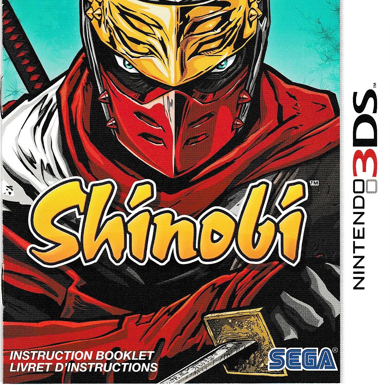 Shinobi - 3DS - Used