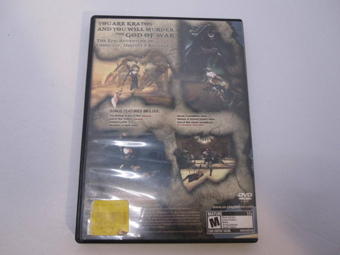 God of War - PS2 Game - Used
