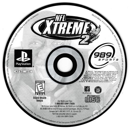 NFL Xtreme 2 - PS1 Game - Used