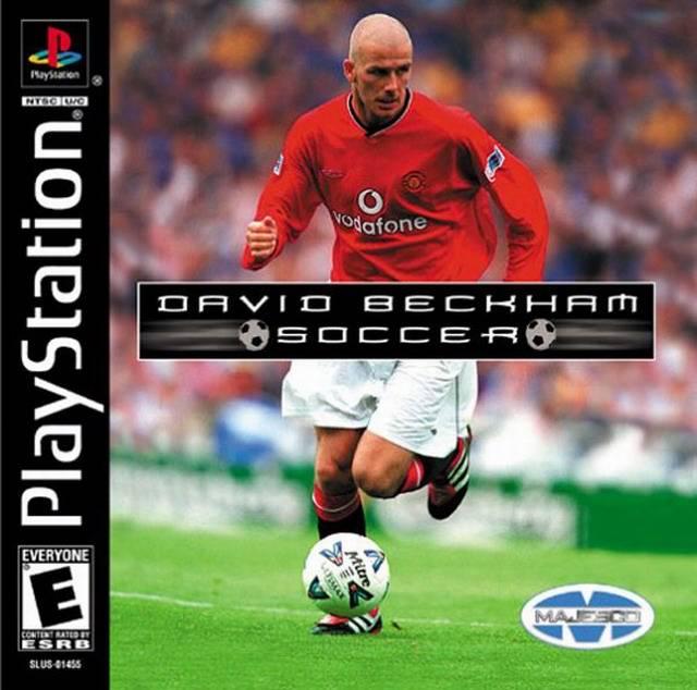 David Beckham Soccer - PS1 Game - Used