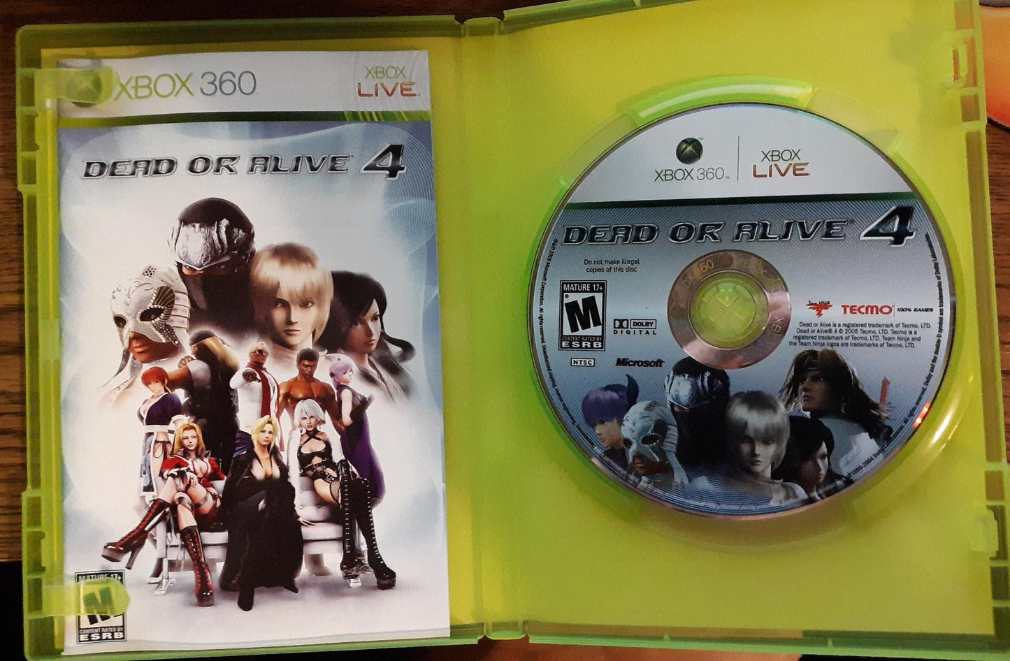 Dead or Alive 4 - Xb360 - Used