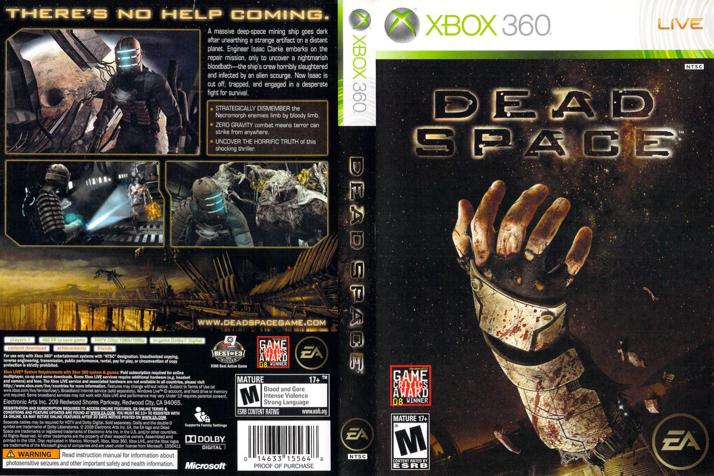 Dead Space - Xb360 - Used