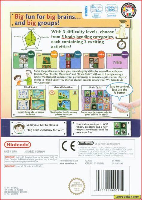 Big Brain Academy Wii Degree - Wii - Used