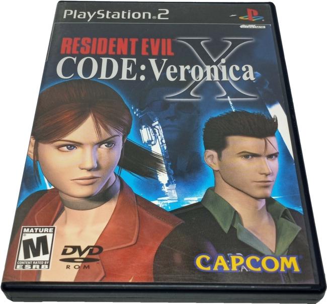 Resident Evil Code Veronica X - PS2 Game - Used