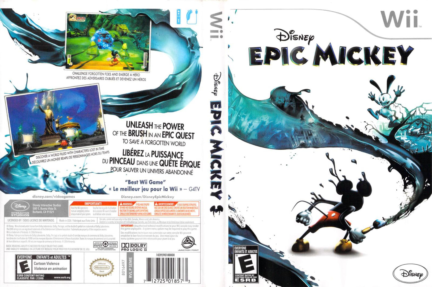 Epic Mickey - Wii - Used