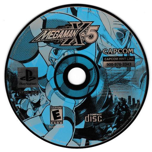 Mega Man X5 - PS1 Game - Used