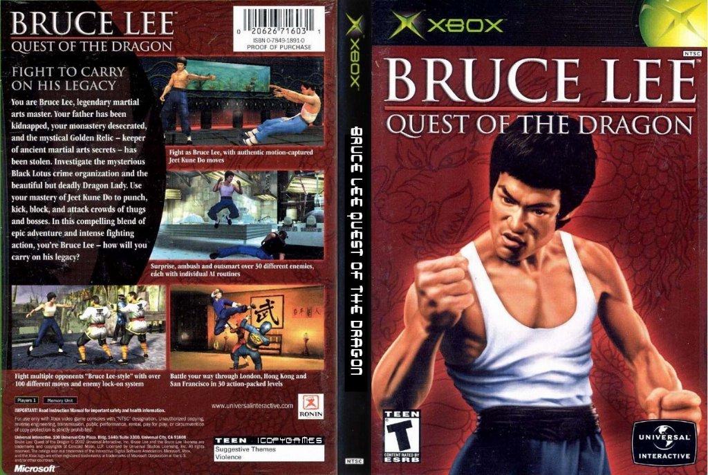 Bruce Lee Quest of the Dragon - Xbox - Used
