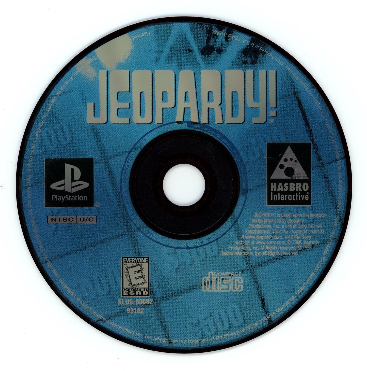 Jeopardy - PS1 Game - Used
