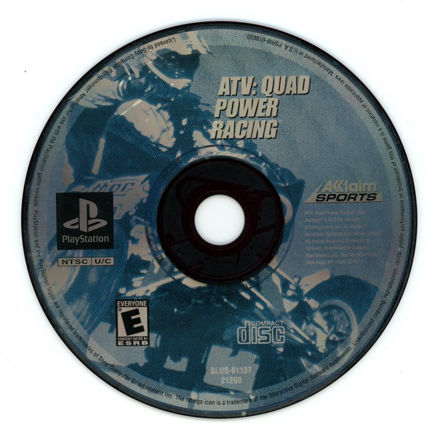 ATV Quad Power Racing - PS1 Game - Used