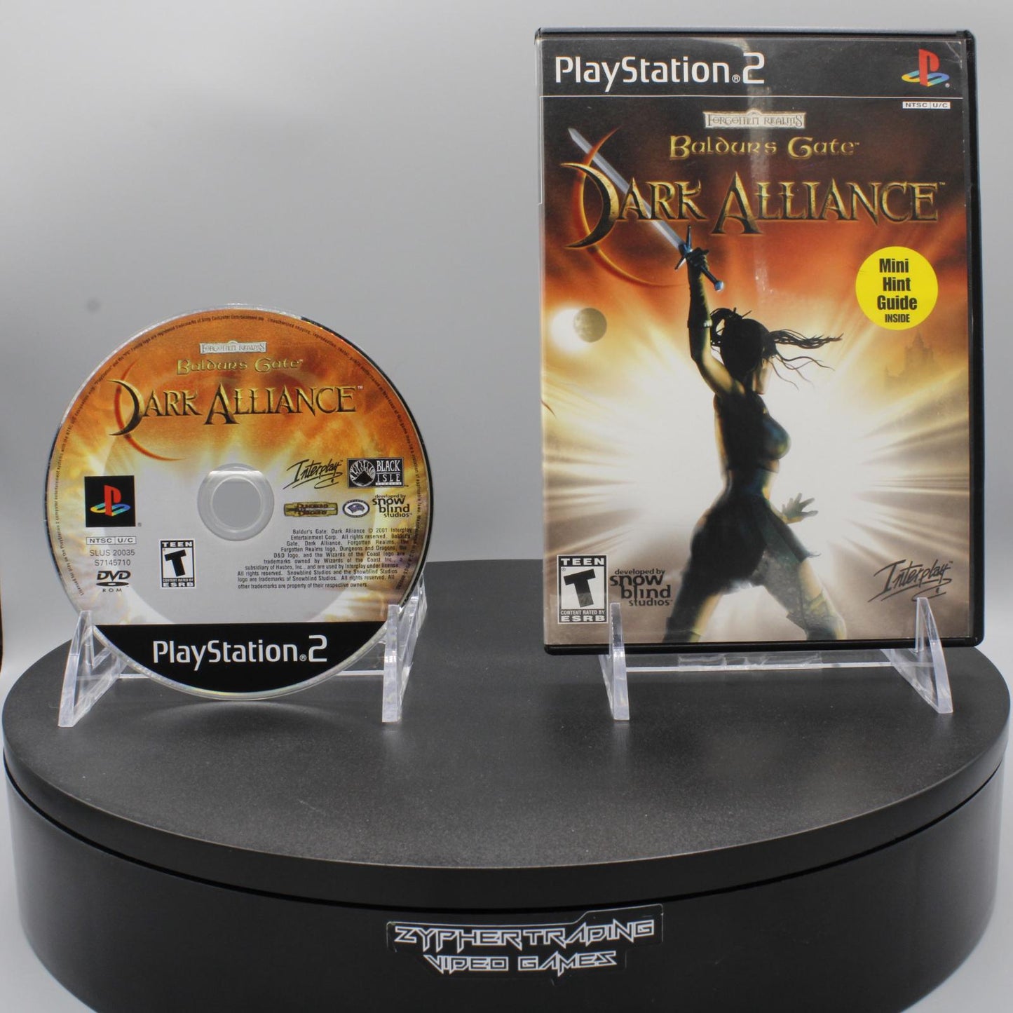 Baldur's Gate Dark Alliance - PS2 Game - Used