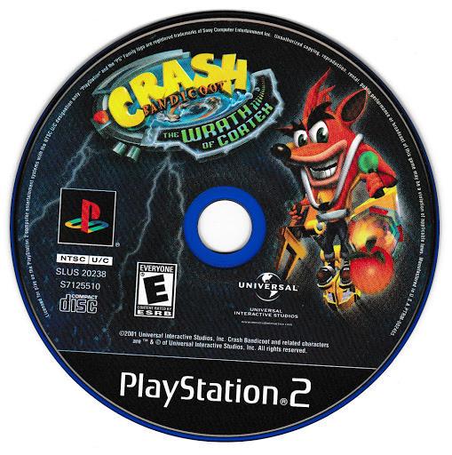 Crash Bandicoot The Wrath of Cortex - PS2 Game - Used
