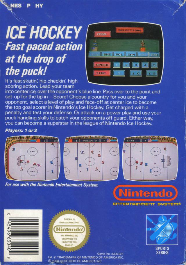 Ice Hockey - NES - Used