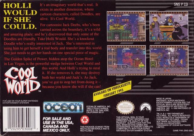 Cool World - SNES - Used