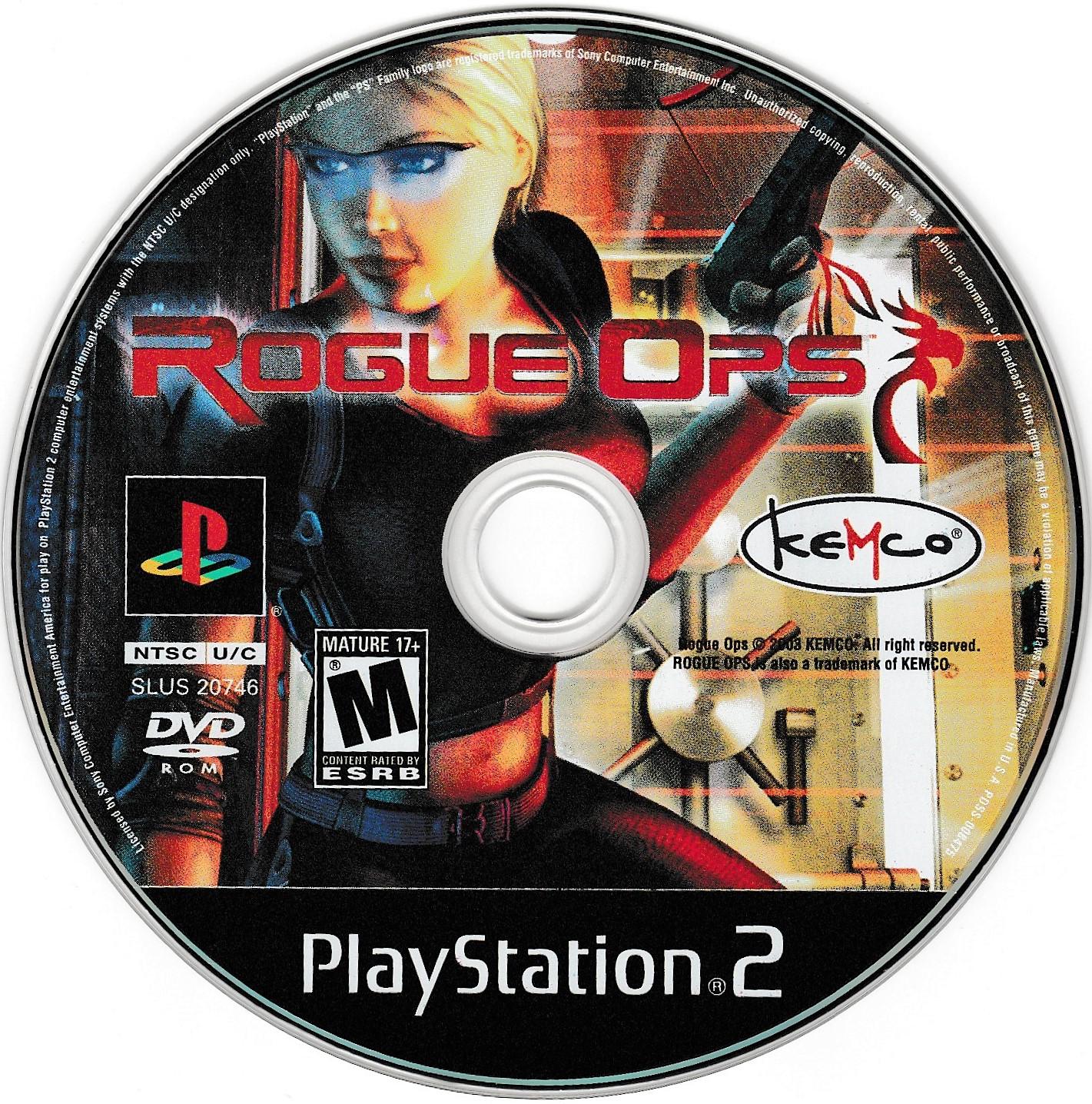 Rogue Ops - PS2 Game - Used