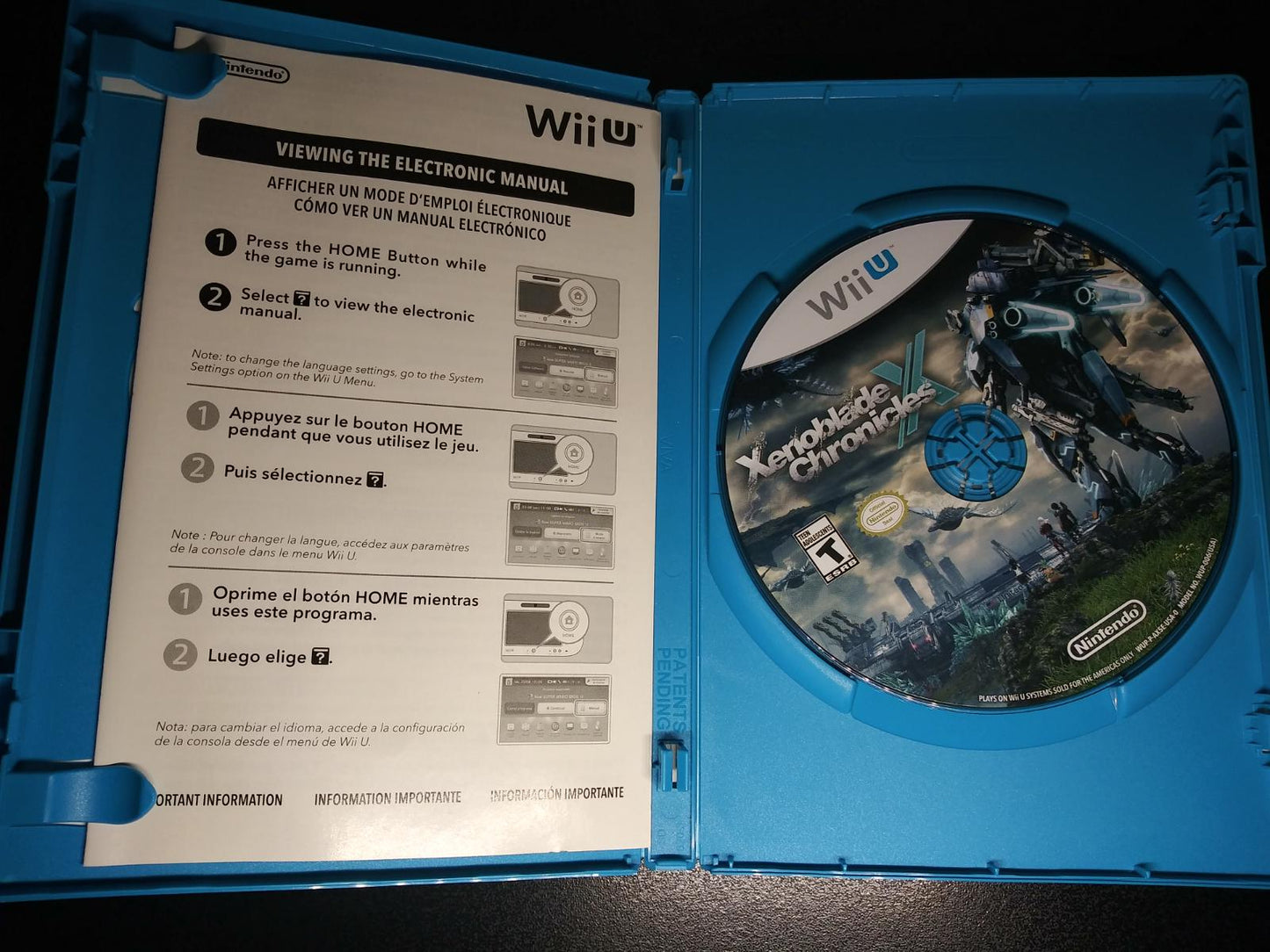Xenoblade Chronicles X - Wii U - Used