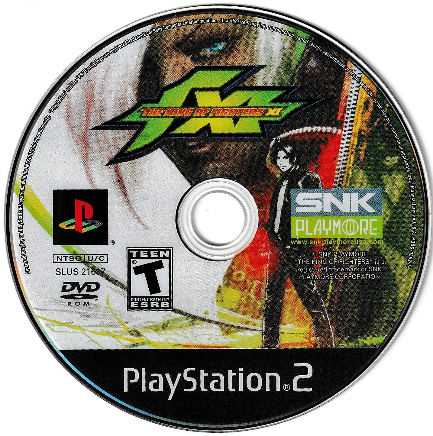 King of Fighters XI - PS2 Game - Used