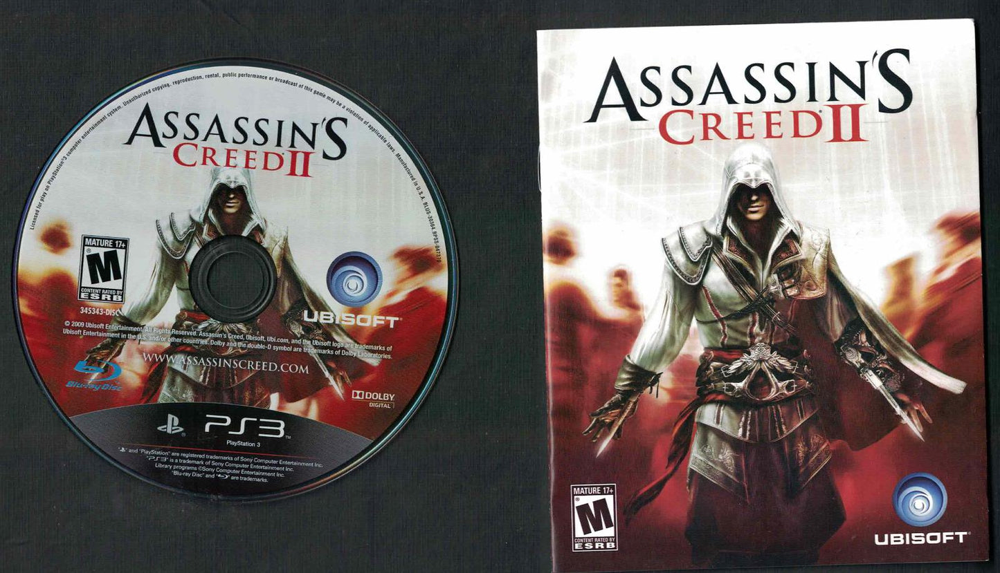 Assassin's Creed II - PS3 Game - Used