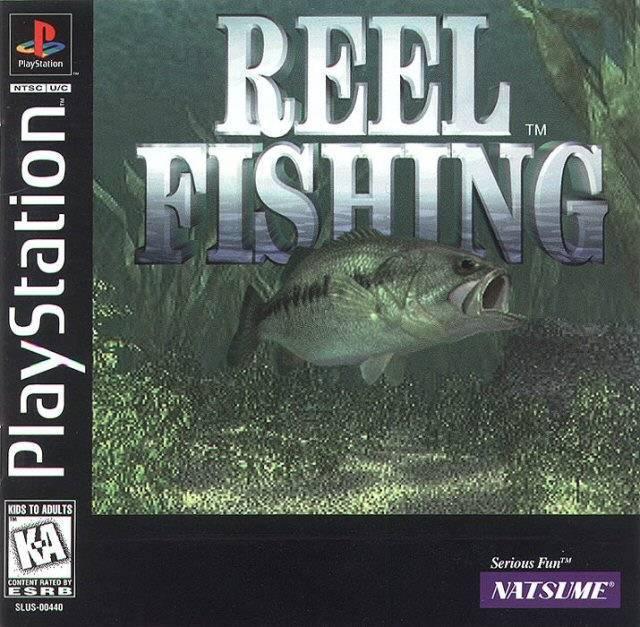 Reel Fishing - PS1 Game - Used