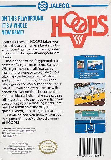 Hoops - NES - Used