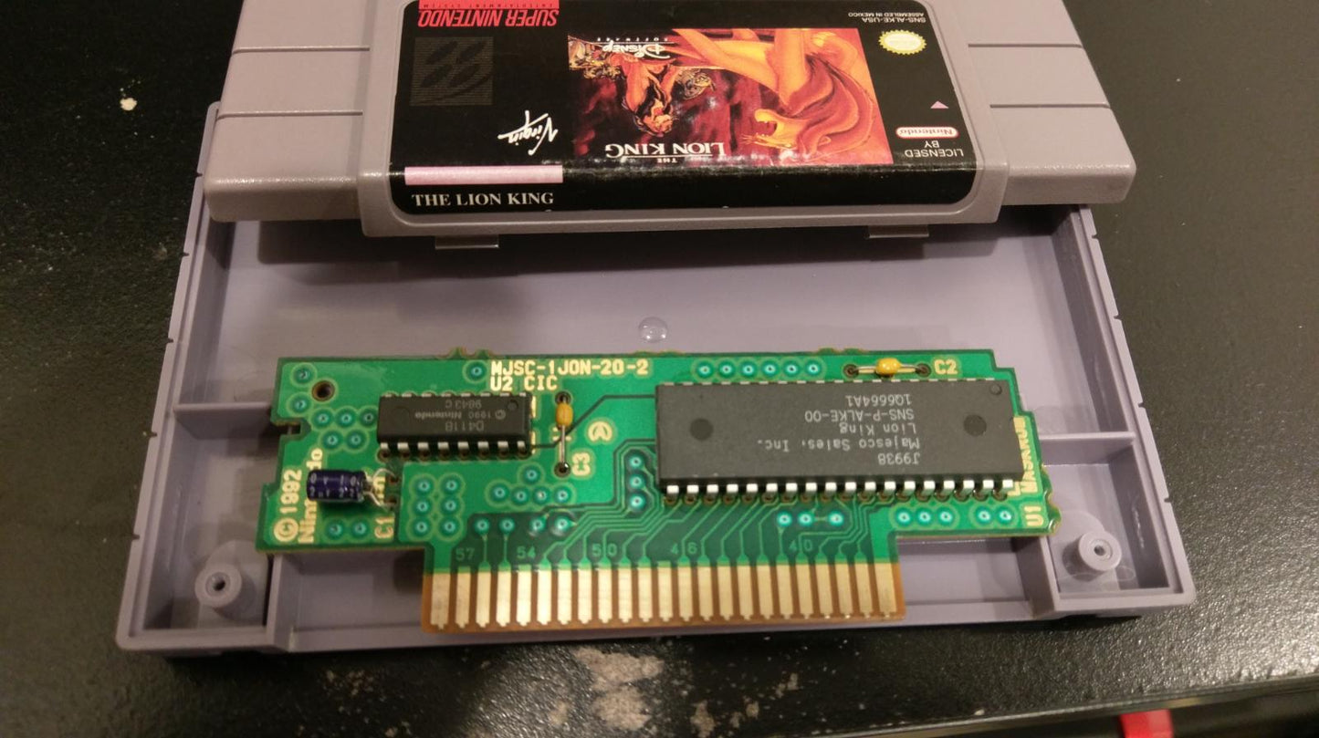 The Lion King - SNES - Used