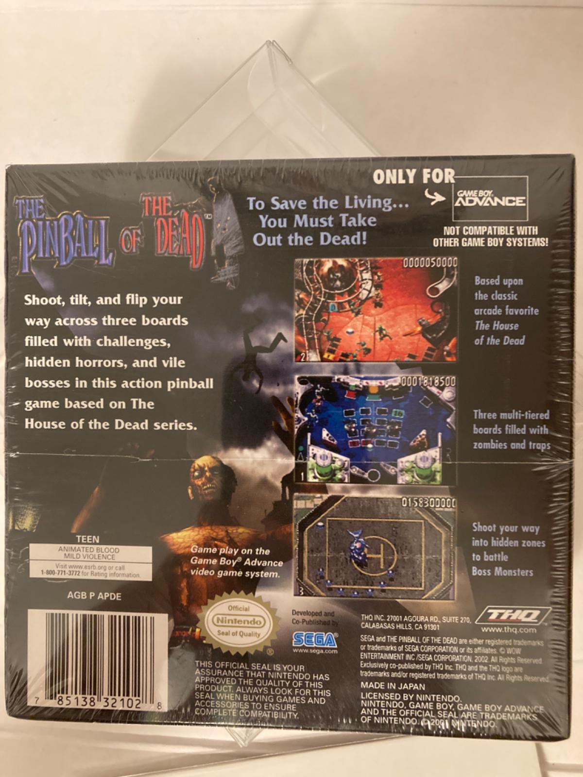 Pinball of the Dead - GBA - Used