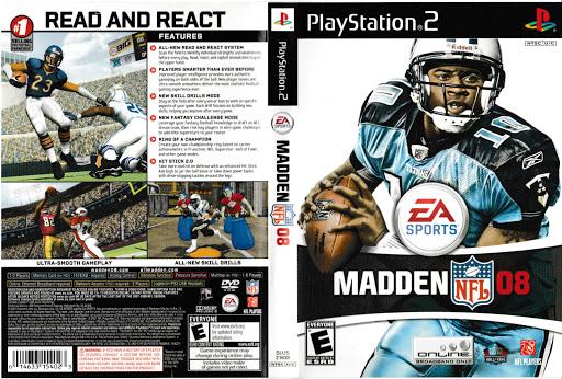 Madden 2008 - PS2 Game - Used