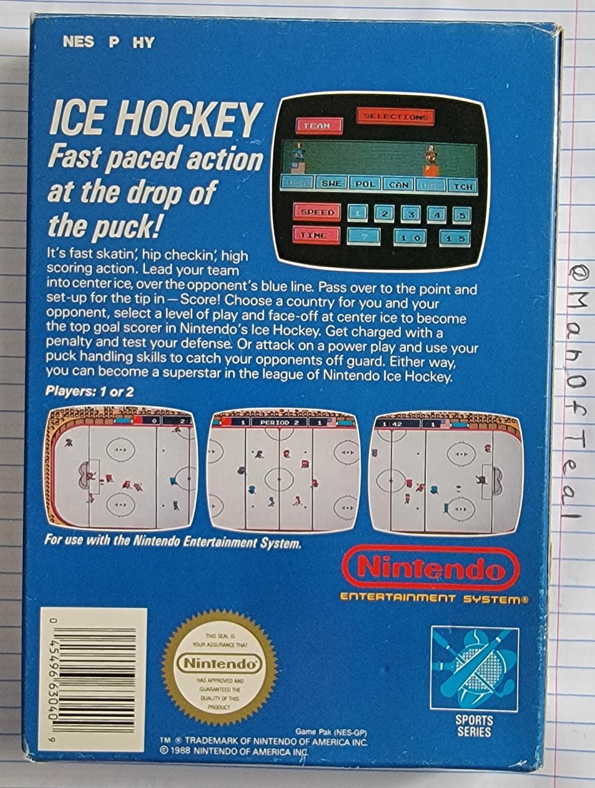Ice Hockey - NES - Used