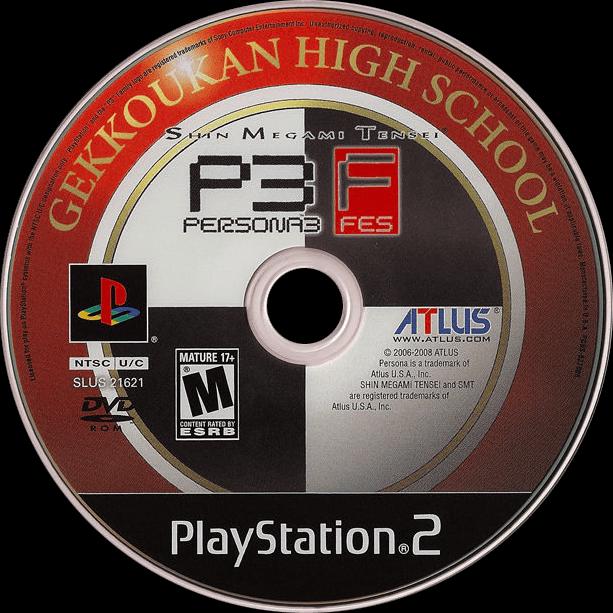 Shin Megami Tensei: Persona 3 FES - PS2 Game - Used
