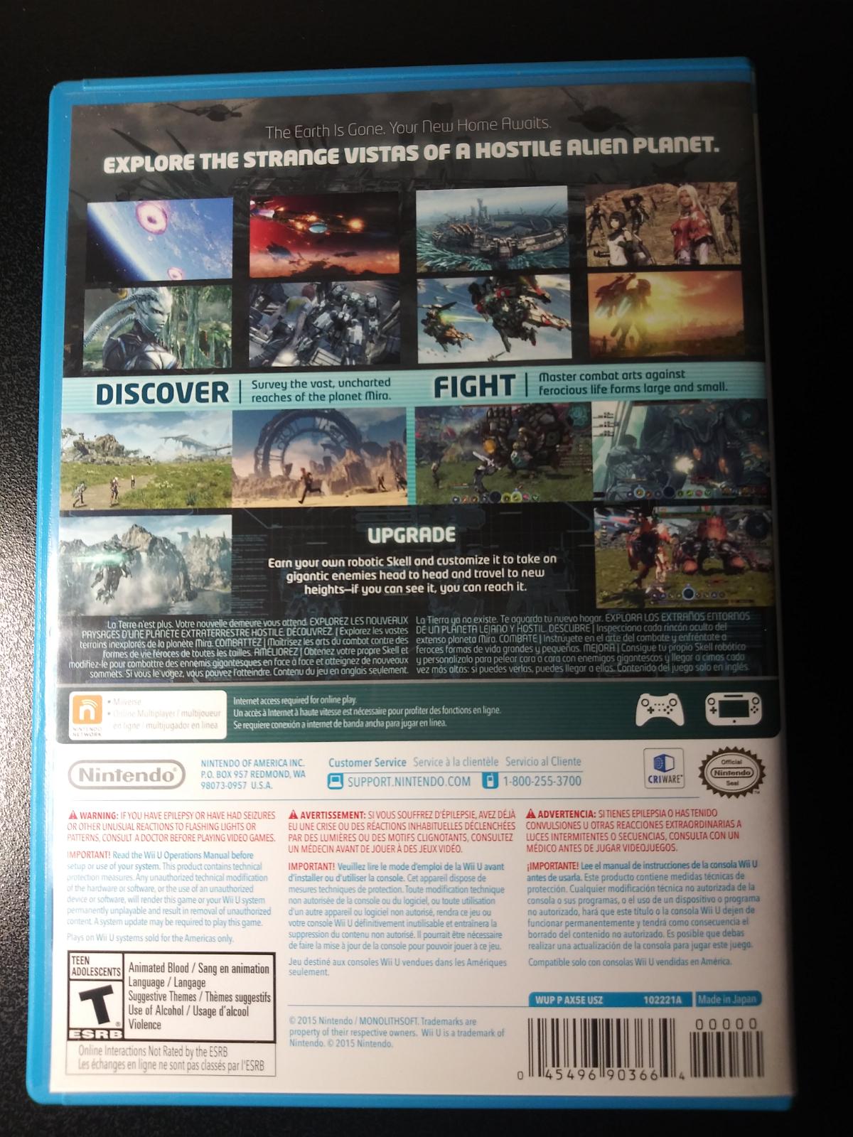 Xenoblade Chronicles X - Wii U - Used