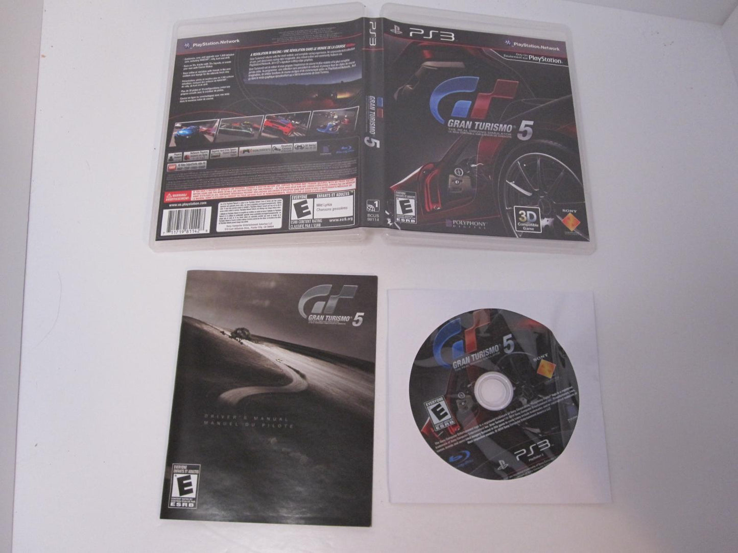 Gran Turismo 5 - PS3 Game - Used